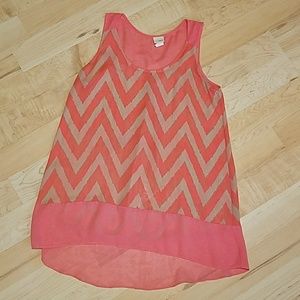 Sheer Chevron Tank